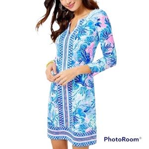LILLY PULITZER Women's Upf 50+ Chillylilly Nadine Dress In  Size XS